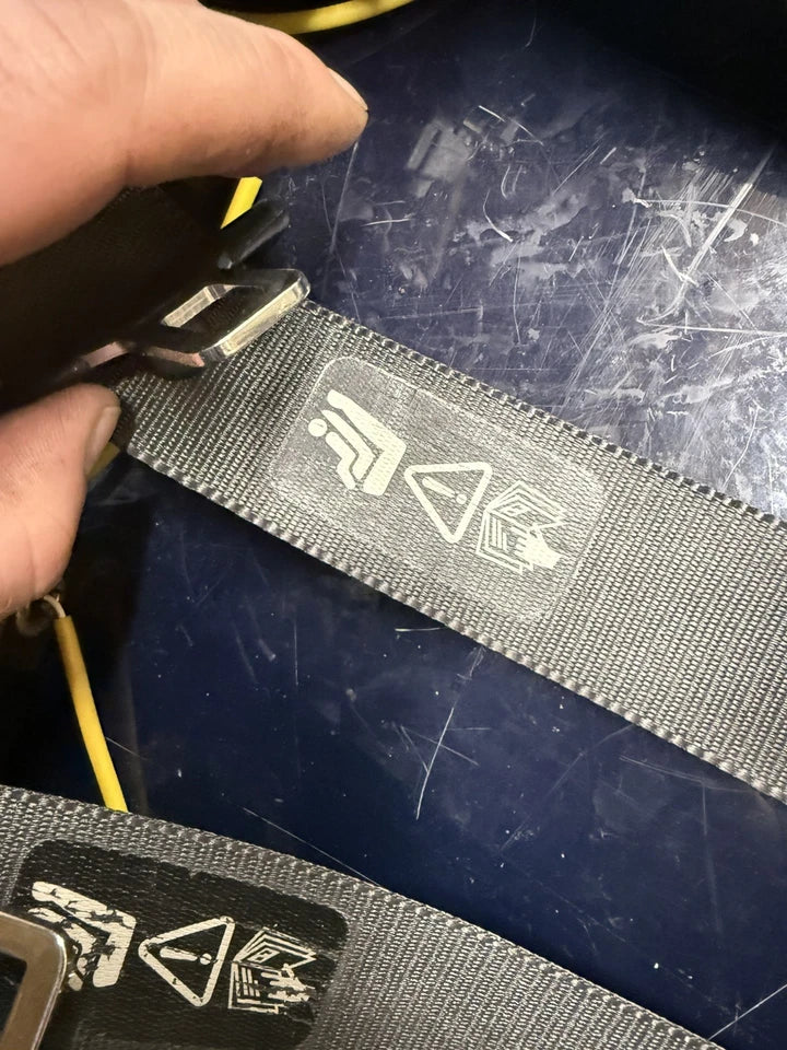 ROVER 75 SALOON REAR SEAT BELTS - CENTRE REAR RIGHT REAR LEFT REAR EARLY PPD