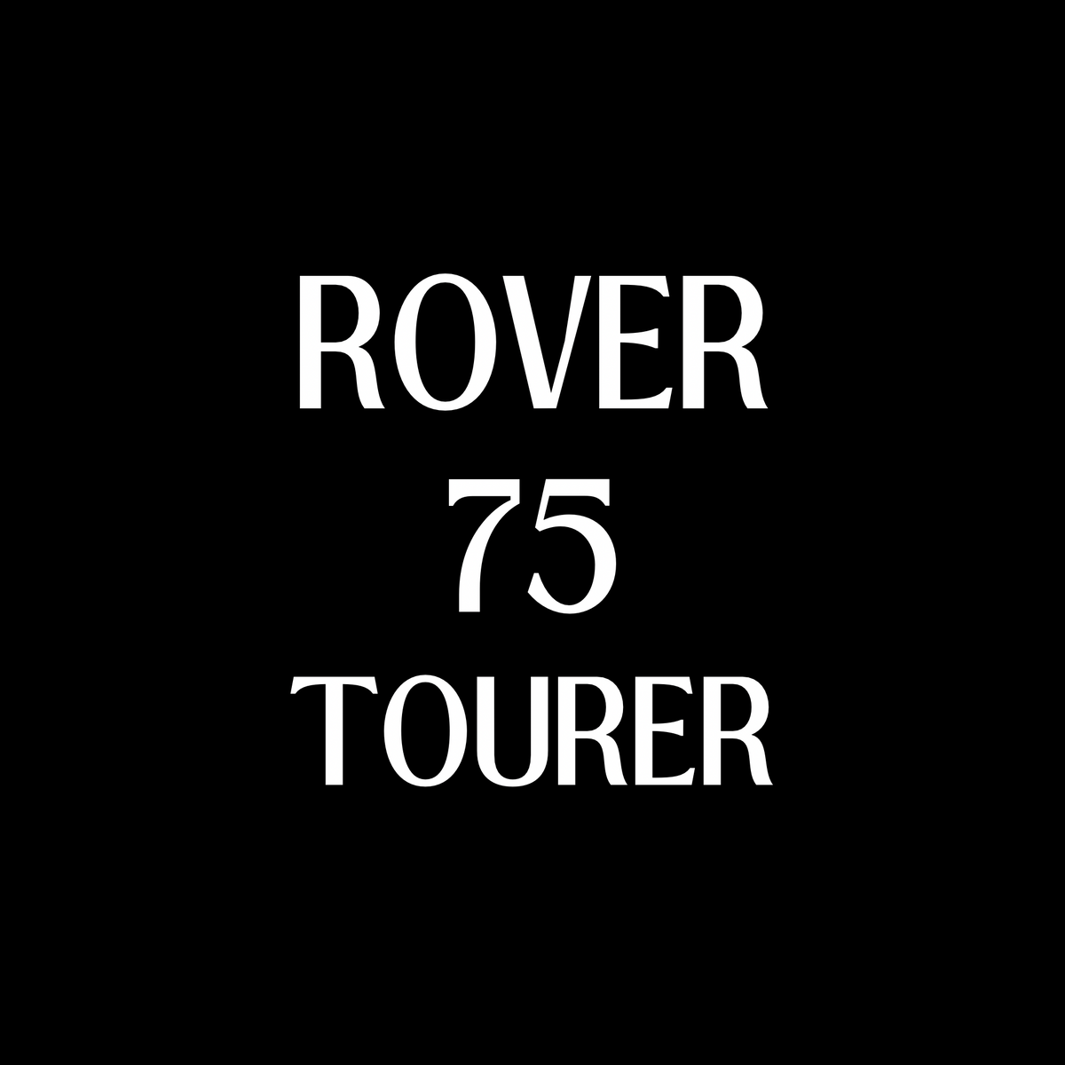 ROVER 75 TOURER
