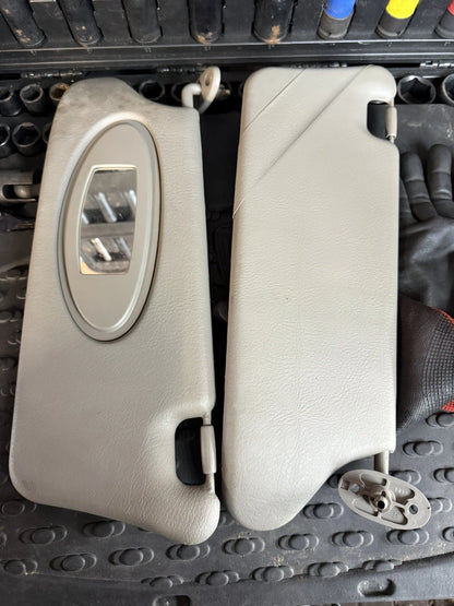 MG ZT ZT-T ROVER 75 SUN VISORS PASSENGERS AND DRIVERS SIDE GENUINE PART