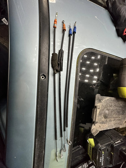 ROVER 75 MG ZT 1999-06 Door Handle Release Cables SET