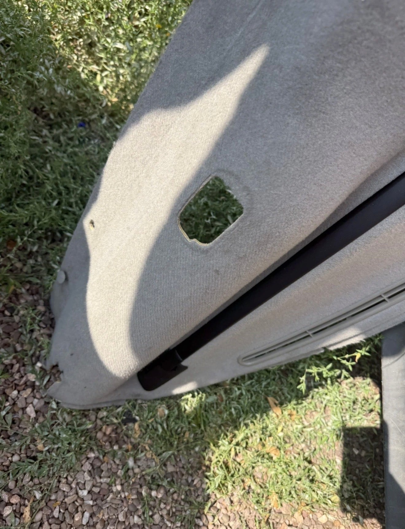 Rover 75/ MG ZT Saloon Used Rear Sun Blind Parcel Shelf Smokestone Grey (Collection only)