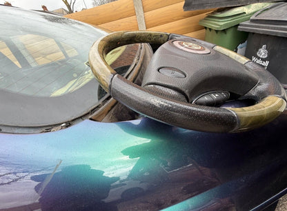 MG ZT Wood Steering Wheel, Rover 75