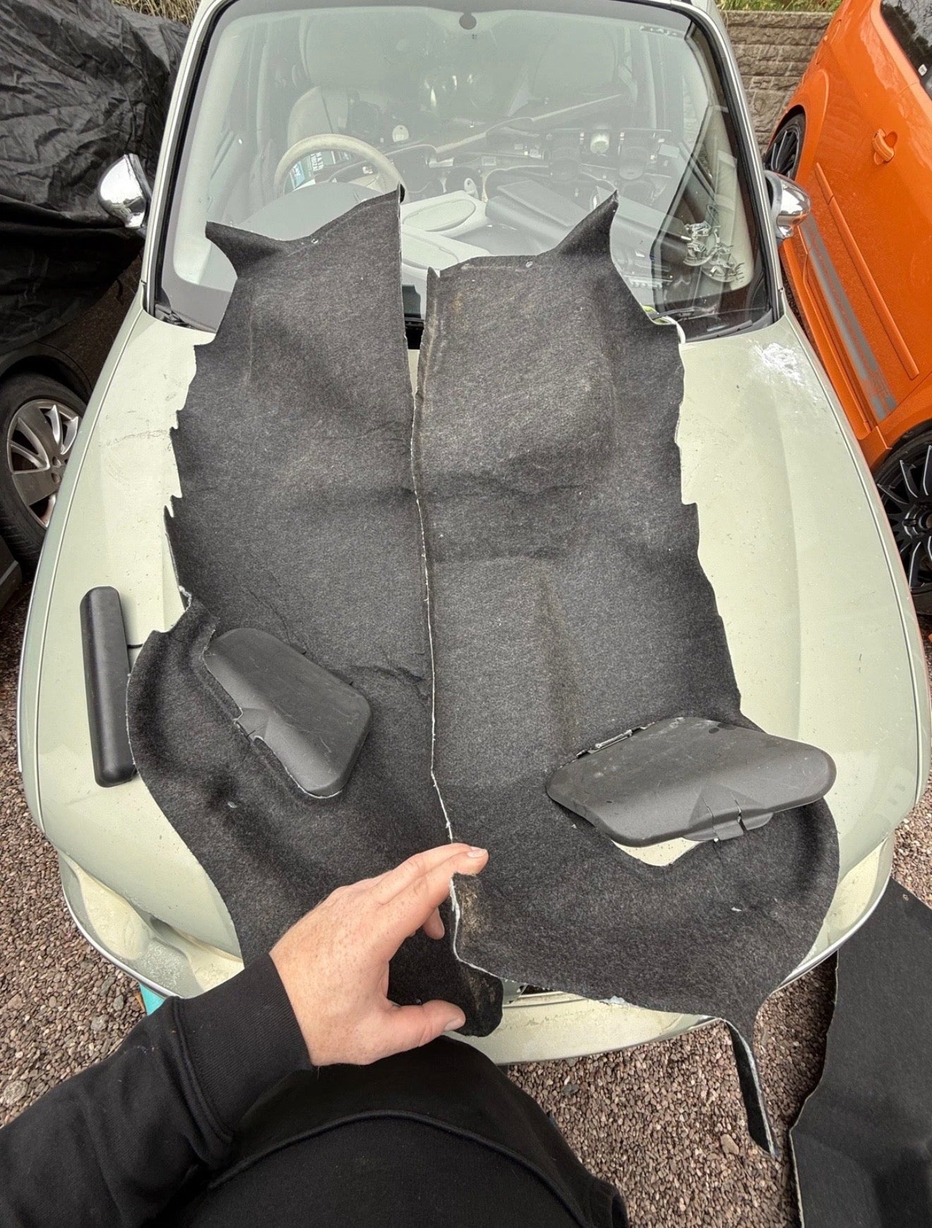 MG ZT Rover 75 Saloon boot carpets with rear lamp cut out and covers PPD