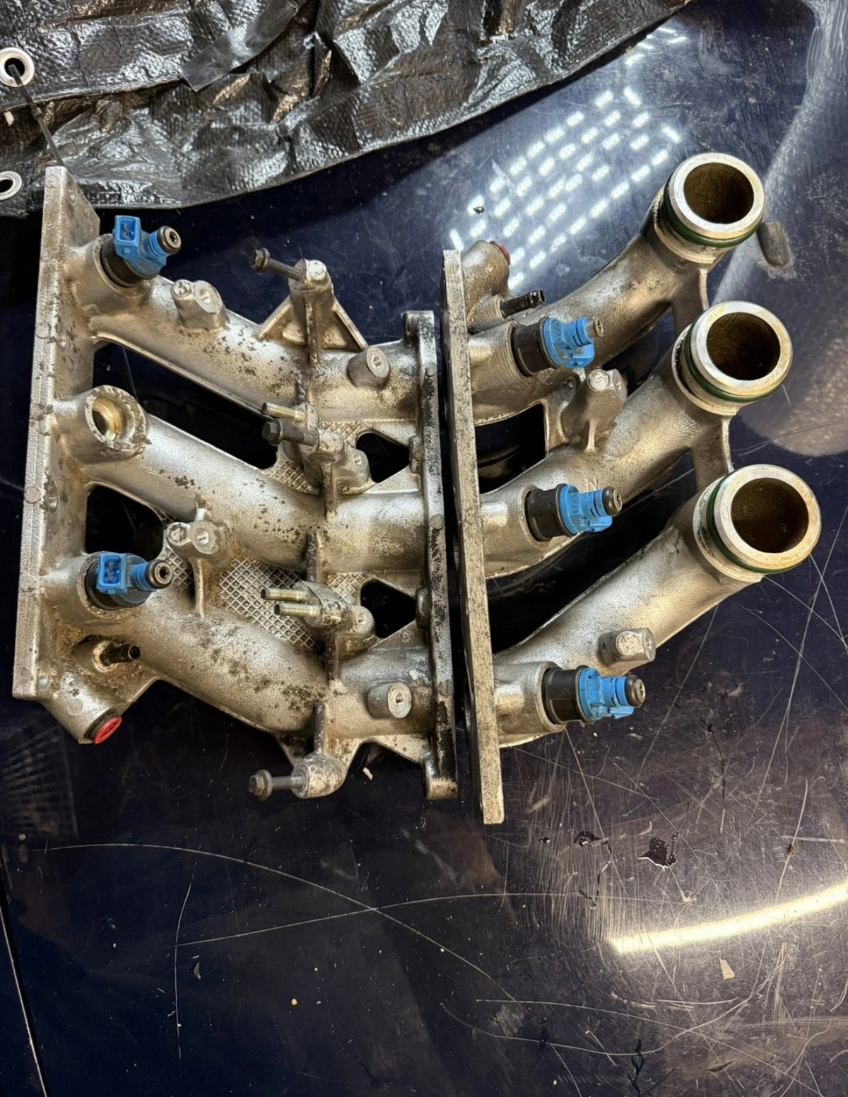 ROVER MG ZS ZT FREELANDER 2.5 KV6 PAIR INLET MANIFOLD LKB109460 LKB108240
