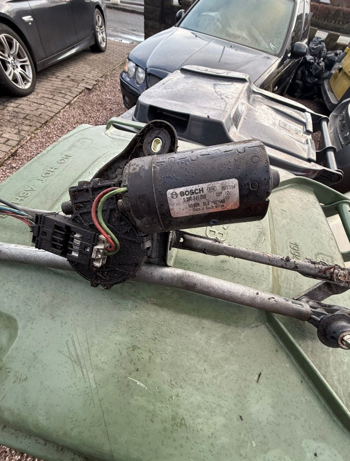 ROVER 75 MG ZT (99-05) FRONT WINDSCREEN WIPER MOTOR & LINKAGE MECHANISM