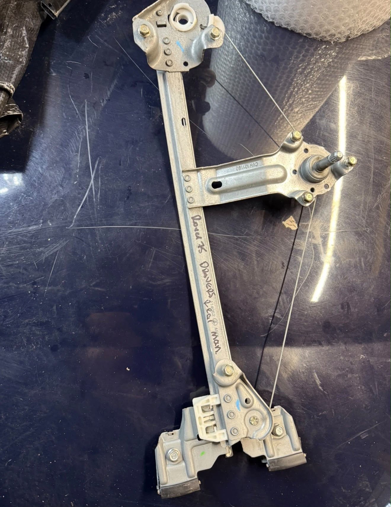 MG ZT ROVER 75 DRIVERS REAR MANUAL WINDOW REGULATOR