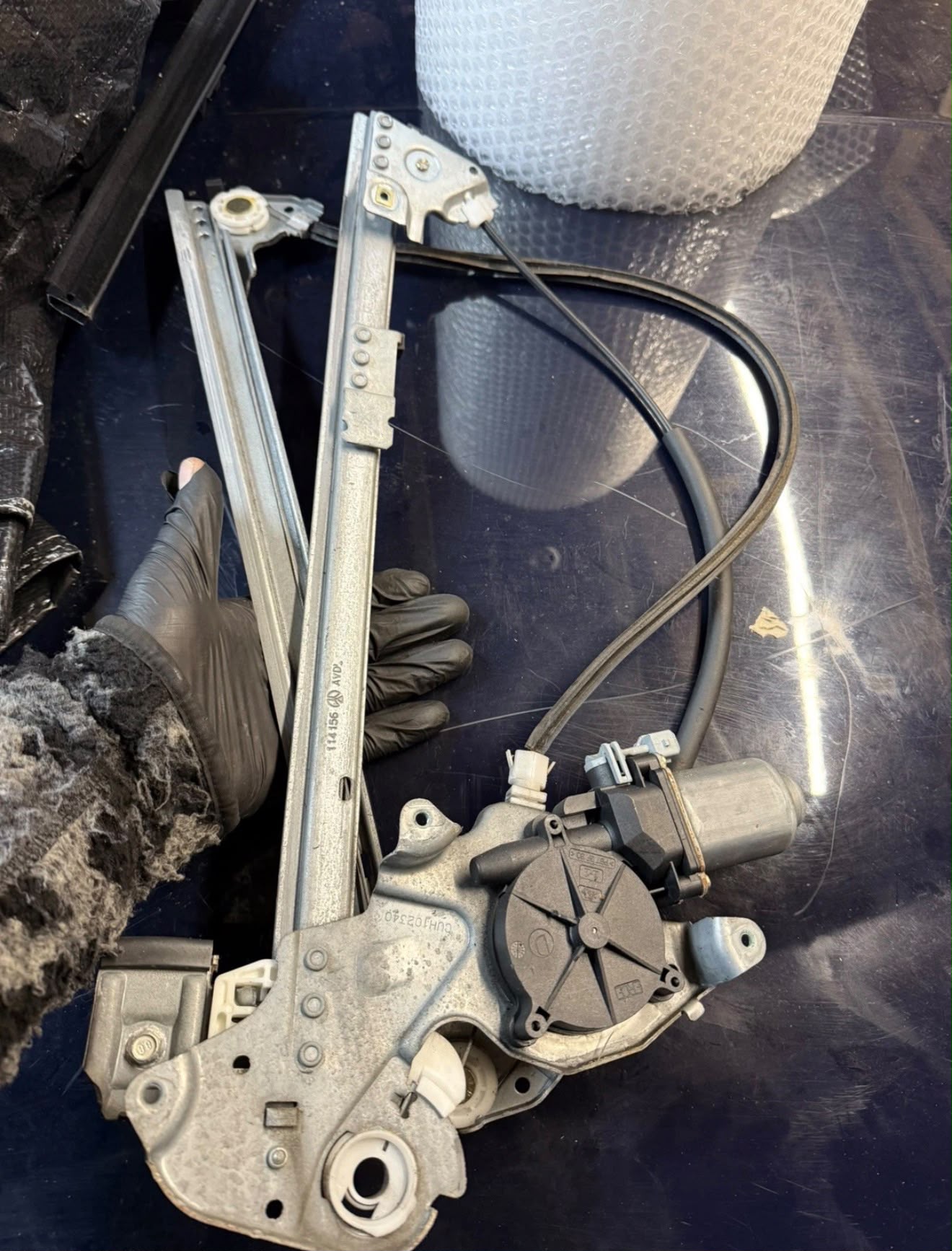 MG ZT ROVER 75 O/S DRIVERS SIDE FRONT ELECTRIC WINDOW MOTOR & REGULATOR