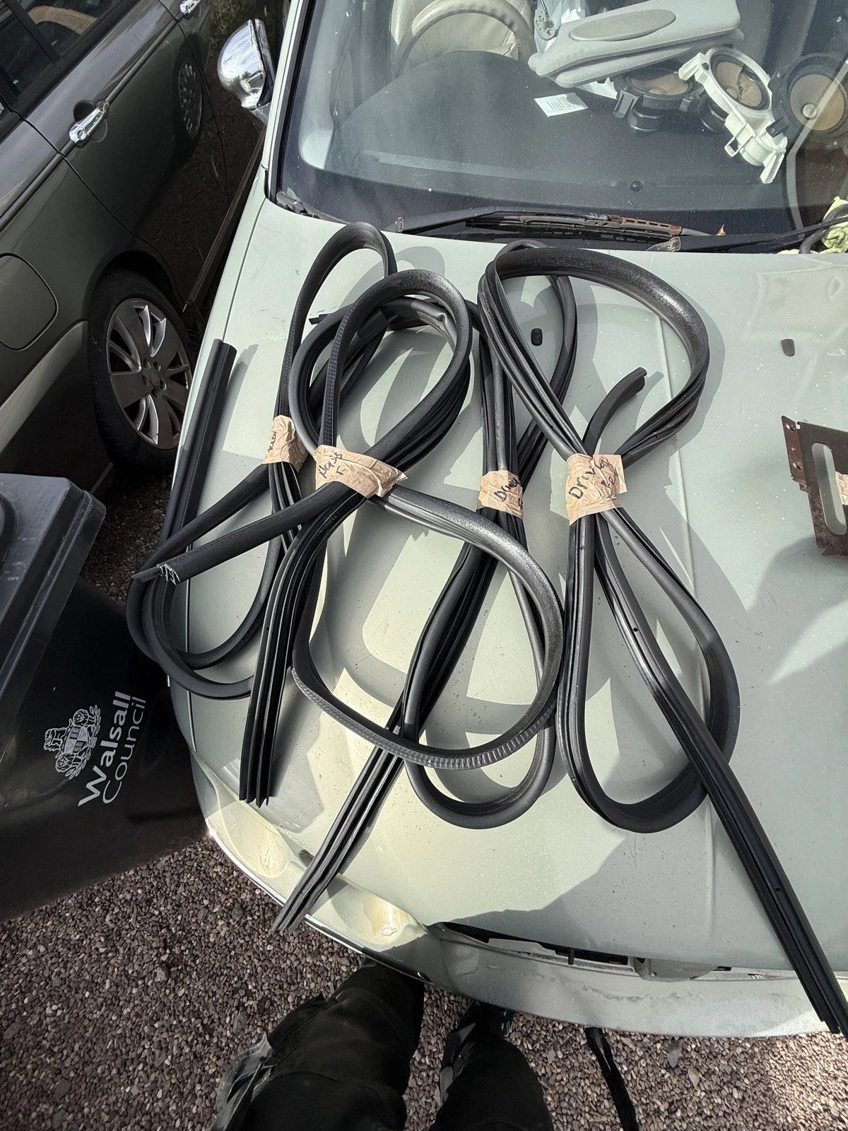 ROVER 75 & MG ZT Rover 75/MG ZT Rubber Door Seals, Full Set