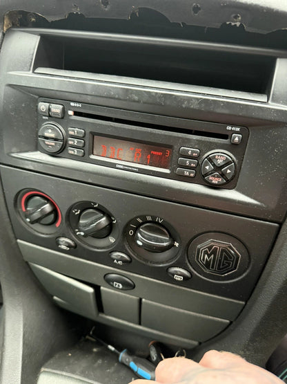 ROVER 75, 45 AUDIO SYSTEM CD PLAYER XQE000930PMA With Code