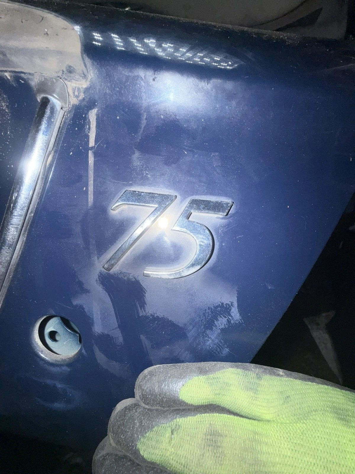 MG ROVER 75 saloon Boot Badge - Genuine MG Rover