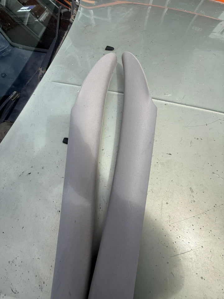 Rover 75/MG ZT Smokestone Grey Pair Front Interior A-Post Trim