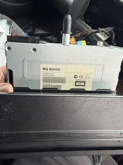 ROVER 75, 45 AUDIO SYSTEM CD PLAYER XQE000930PMA With Code