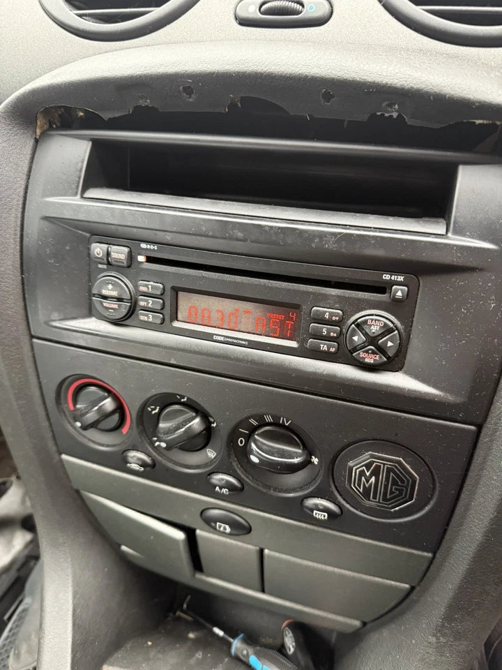ROVER 75, 45 AUDIO SYSTEM CD PLAYER XQE000930PMA With Code