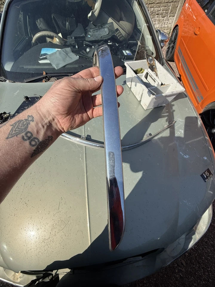 ROVER 75 MK1 PASSENGER & DRIVERS FRONT BUMPER CHROME TRIM