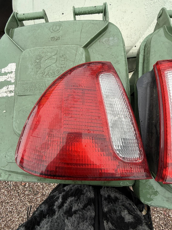 Mg Zs / Rover 45 Saloon Rear Tail Lights. With bulb holders and seals
