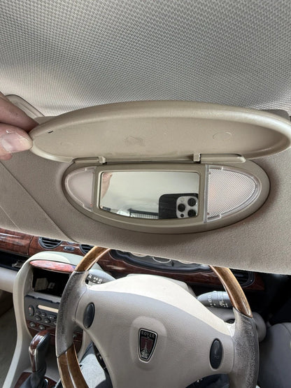 Rover 75 Mg Zt Vanity Sunvisors Sandstone Beige