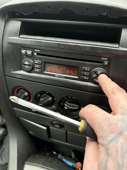 ROVER 75, 45 AUDIO SYSTEM CD PLAYER XQE000930PMA With Code