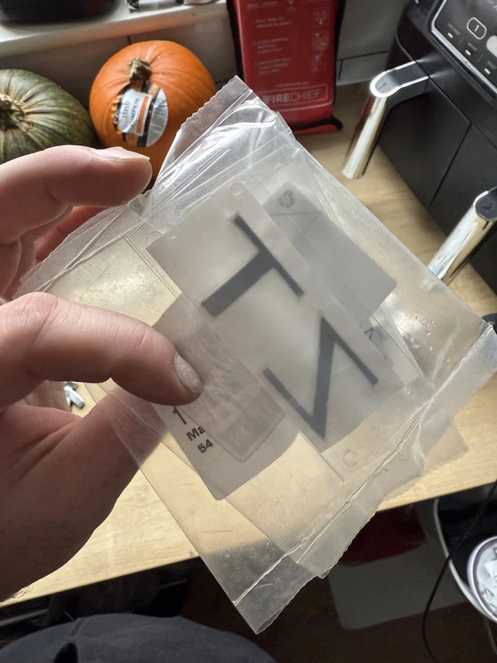 MGZT - GENUINE NEW -  'ZT' BADGE IN SATIN - DAT000150MVR
