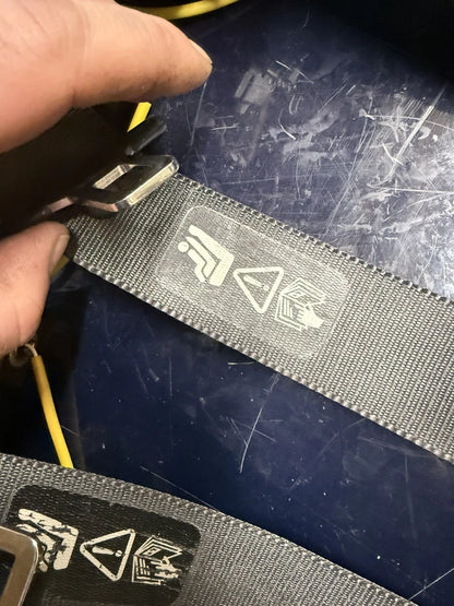 ROVER 75 SALOON REAR SEAT BELTS - CENTRE REAR RIGHT REAR LEFT REAR EARLY PPD